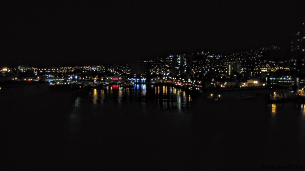 honolulu skyline night